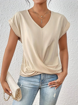 Bo – V-Neck Casual T-Shirt for Women
