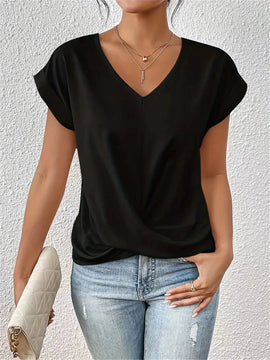 Bo – V-Neck Casual T-Shirt for Women