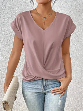 Bo – V-Neck Casual T-Shirt for Women