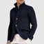 Arthur - Knitted Ribbed Button-Up Cardigan Sweater