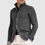 Arthur - Knitted Ribbed Button-Up Cardigan Sweater