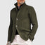 Arthur - Knitted Ribbed Button-Up Cardigan Sweater
